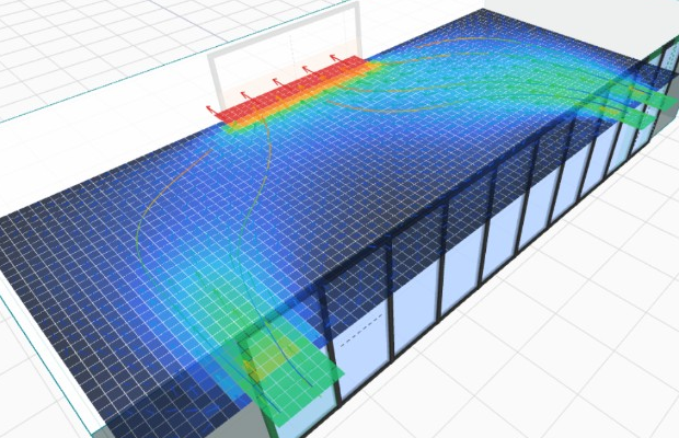Simulación CFD interior